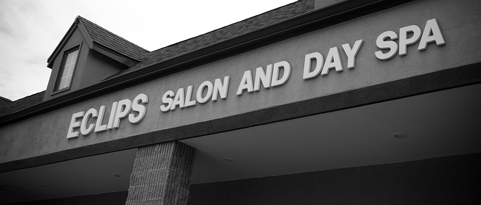 Eclips Salon and Day Spa Sign